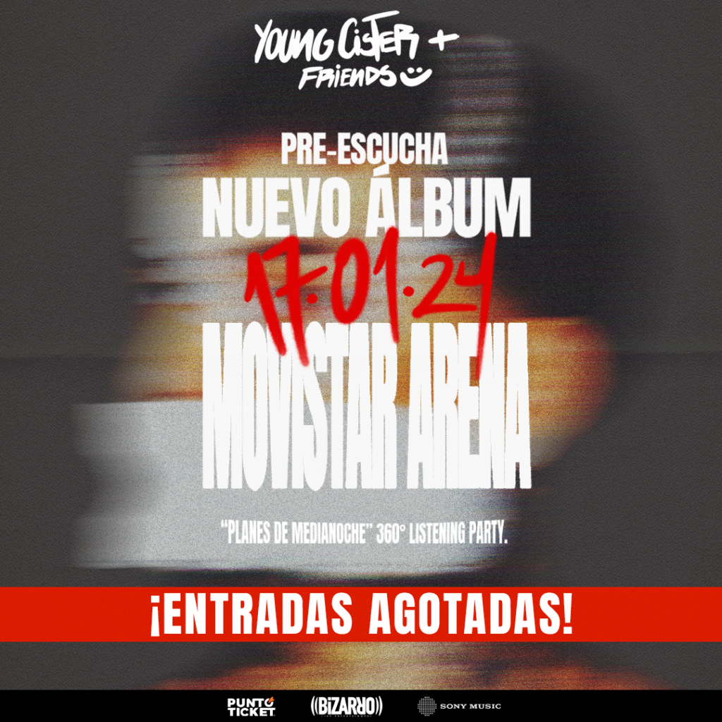 Locura total por Young Cister!  Agota “Listening Party”  en menos de una hora